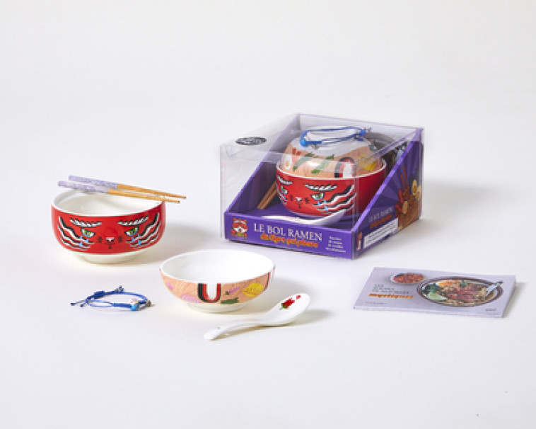 Coffret Le bol ramen du tigre qui pleure - Collectif Collectif - FIRST