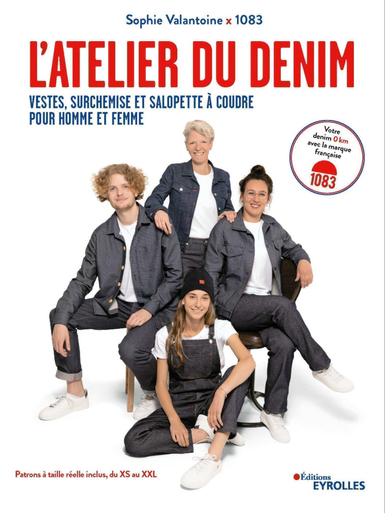 L'Atelier du denim - Sophie Valantoine - EYROLLES