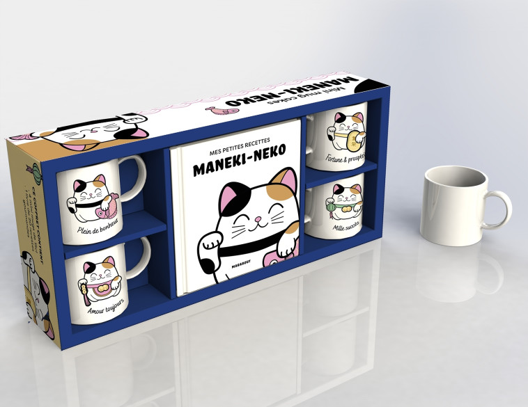 Mini-mug cakes Maneki Neko  -   - MARABOUT