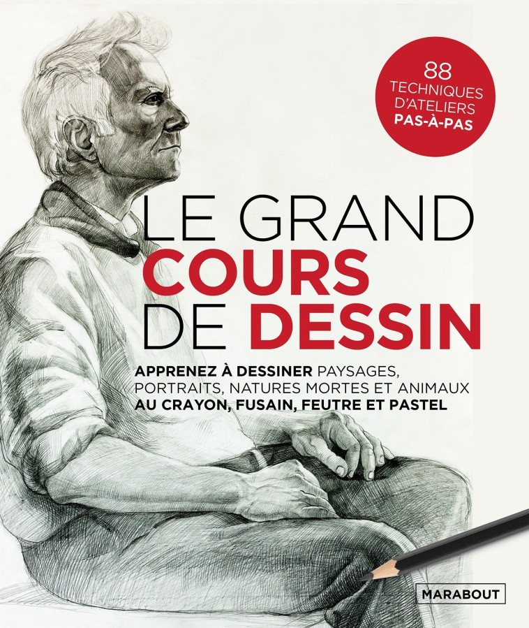 Le grand cours de dessin -   - MARABOUT