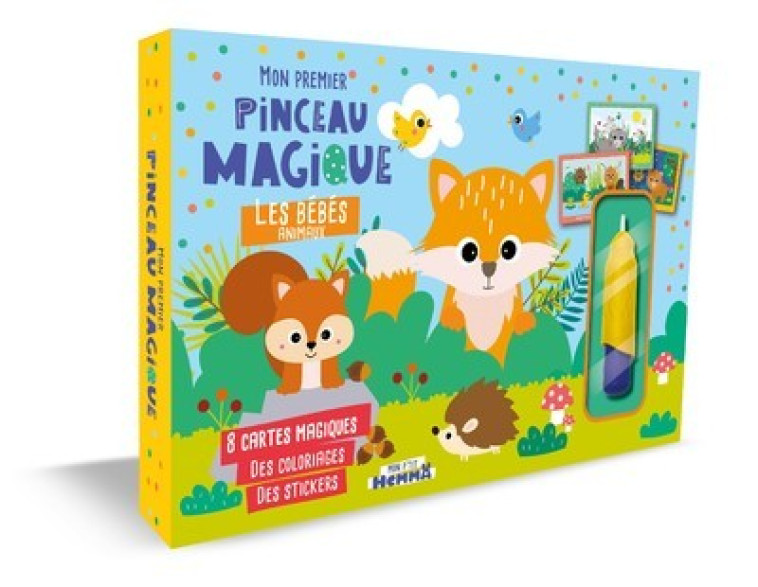 Mon premier pinceau magique - Les bébés animaux - Carotte et compagnie Carotte et compagnie, Collectif Collectif,  CAROTTE ET COMPAGNIE,  Collectif - HEMMA