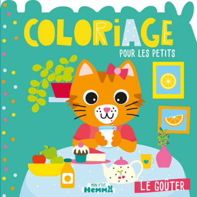 Mon P'tit Hemma - Coloriage pour les petits - Le gouter - Carotte et compagnie Carotte et compagnie, Collectif Collectif - HEMMA