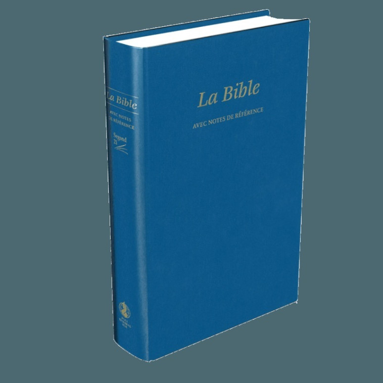 Bible Segond 21 Référence :  simili rigide bleu - SEGOND 21,  Segond 21 - BIBLIQUE GENEVE