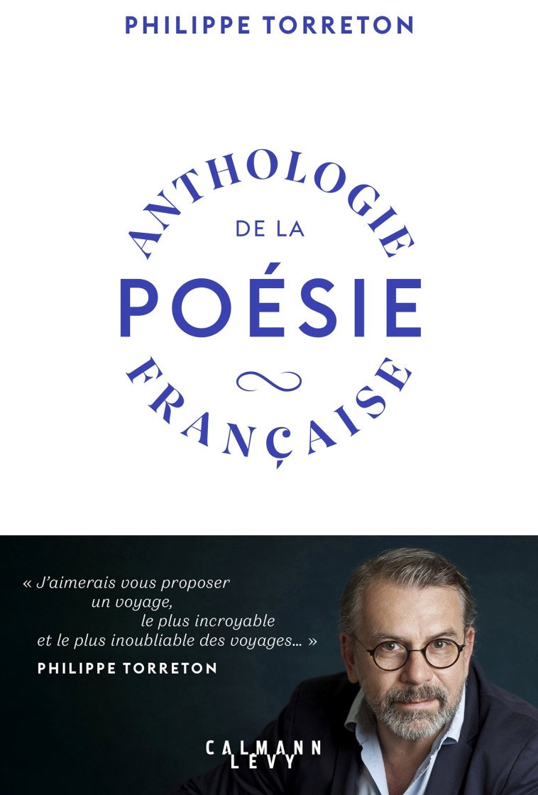 Anthologie de la poésie française - Philippe Torreton - CALMANN-LEVY