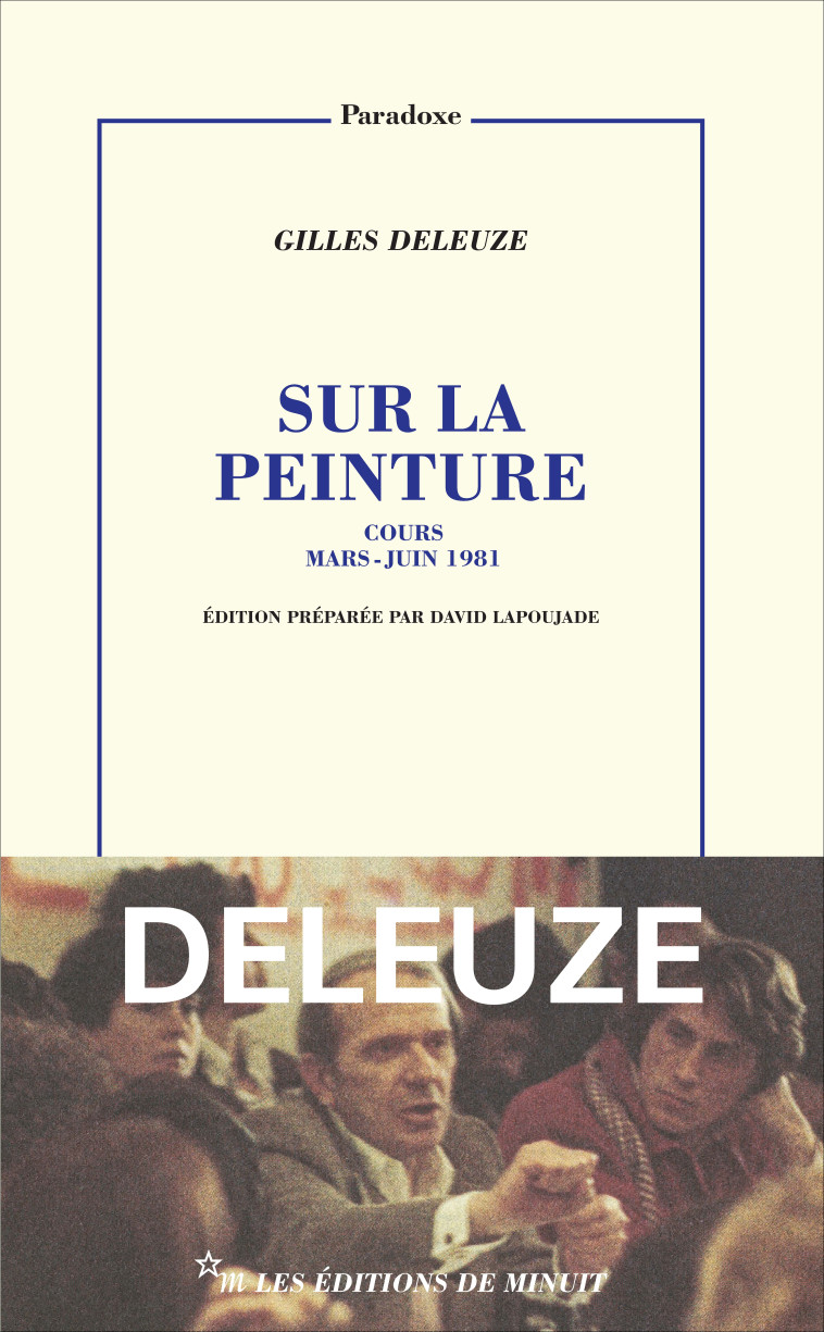 Sur la peinture - Gilles Deleuze - MINUIT