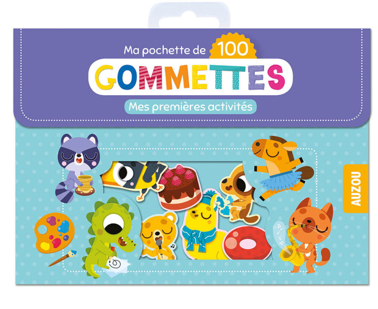 MA POCHETTE DE 100 GOMMETTES - MES PREMIÈRES ACTIVITÉS - Marta Sorte, Marta Sorte - AUZOU