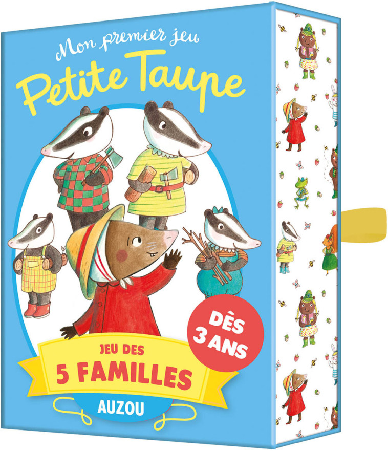 JEUX DE CARTES - PETITE TAUPE - JEU DES 5 FAMILLES - Orianne Lallemand, Claire Frossard - AUZOU