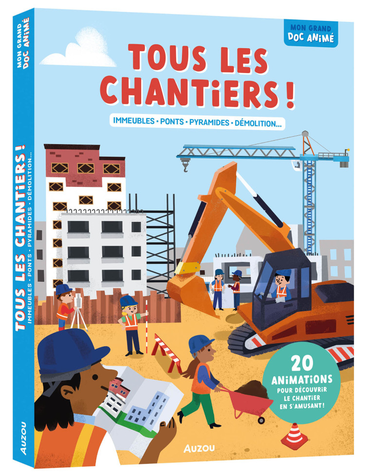 TOUS LES CHANTIERS ! - MICHEL HASSON, Adèle Pedrola, Aurélie Verdon - AUZOU