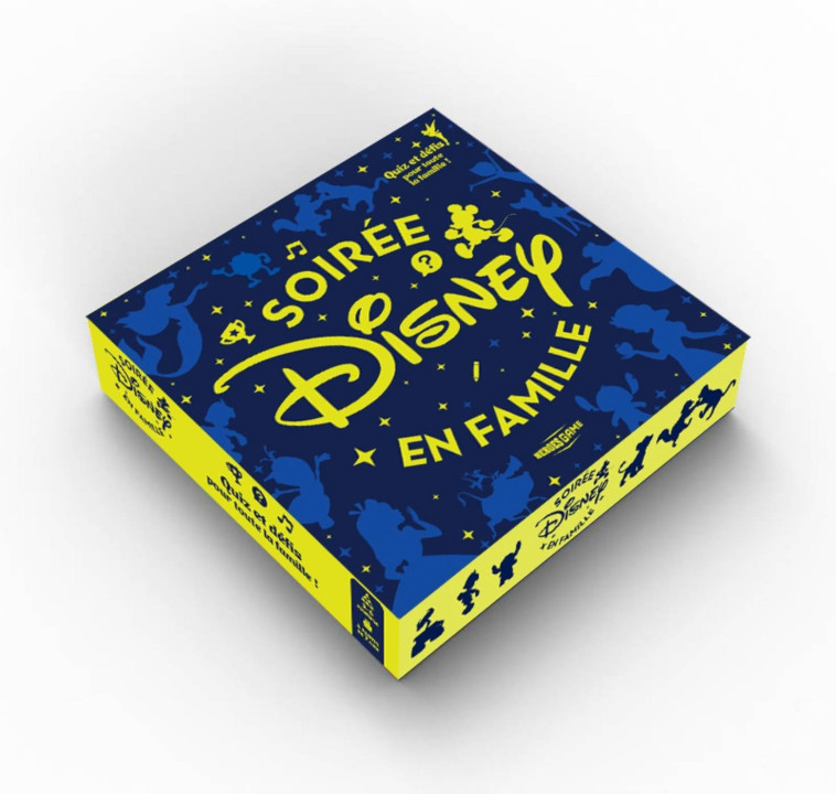 Coffret jeu Soirée Disney en famille - Rodolphe Massé - HACHETTE HEROES