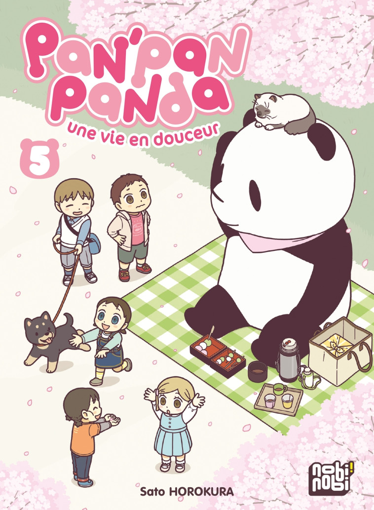 Pan'Pan Panda, une vie en douceur T05 - Sato Horokura - NOBI NOBI