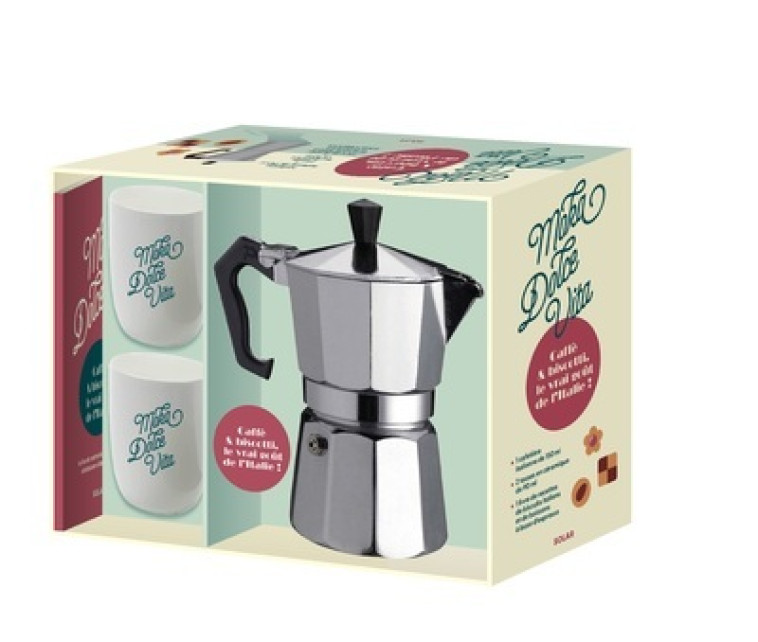 Coffret Moka Dolce Vita - Collectif Collectif,  Collectif - SOLAR