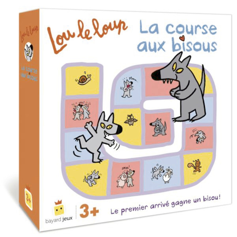 Lou le loup - La course aux bisous - XXX - BAYARD JEUNESSE