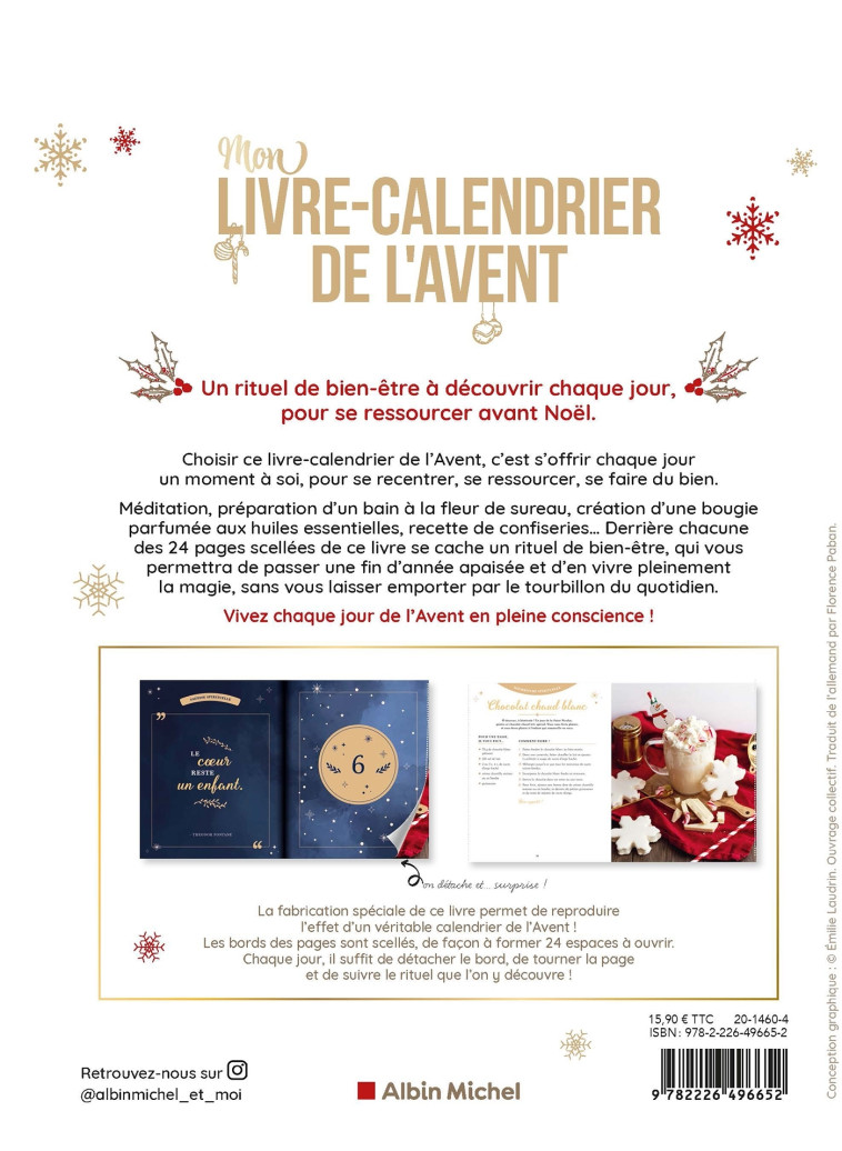 Mon livre-calendrier de l'avent -   - ALBIN MICHEL