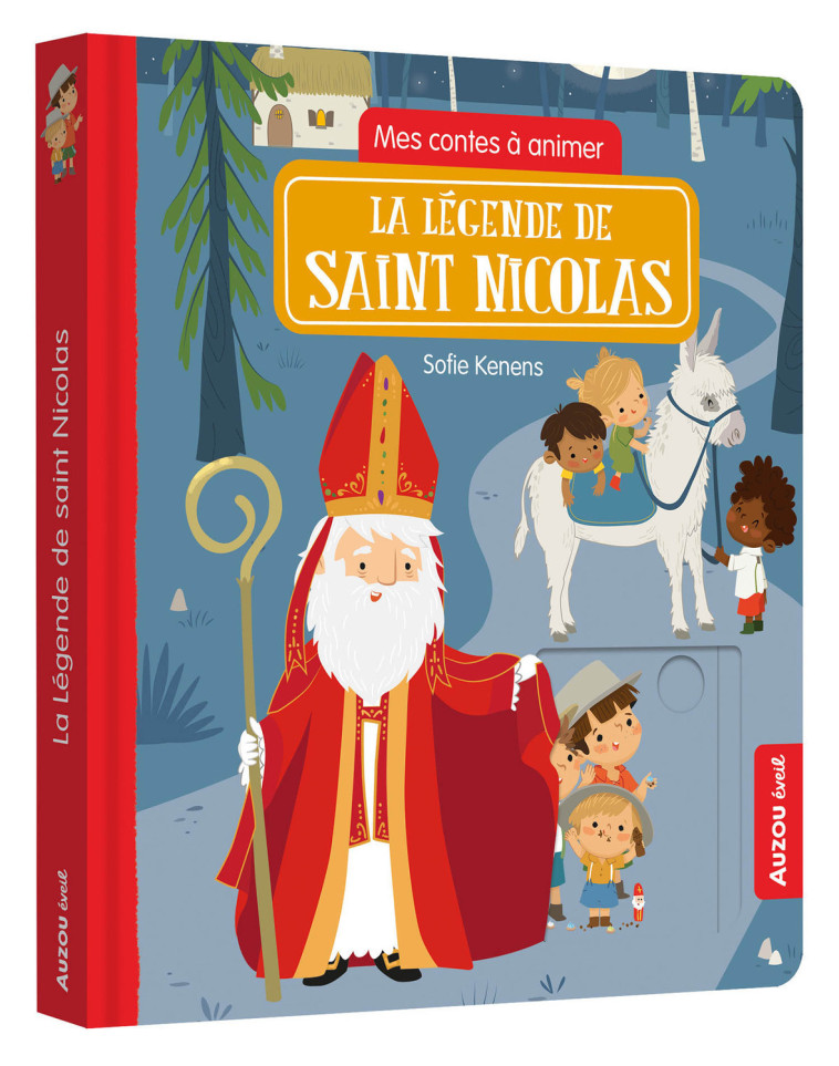 CONTES À ANIMER - LA LÉGENDE DE SAINT NICOLAS - Sofie Kenens - AUZOU