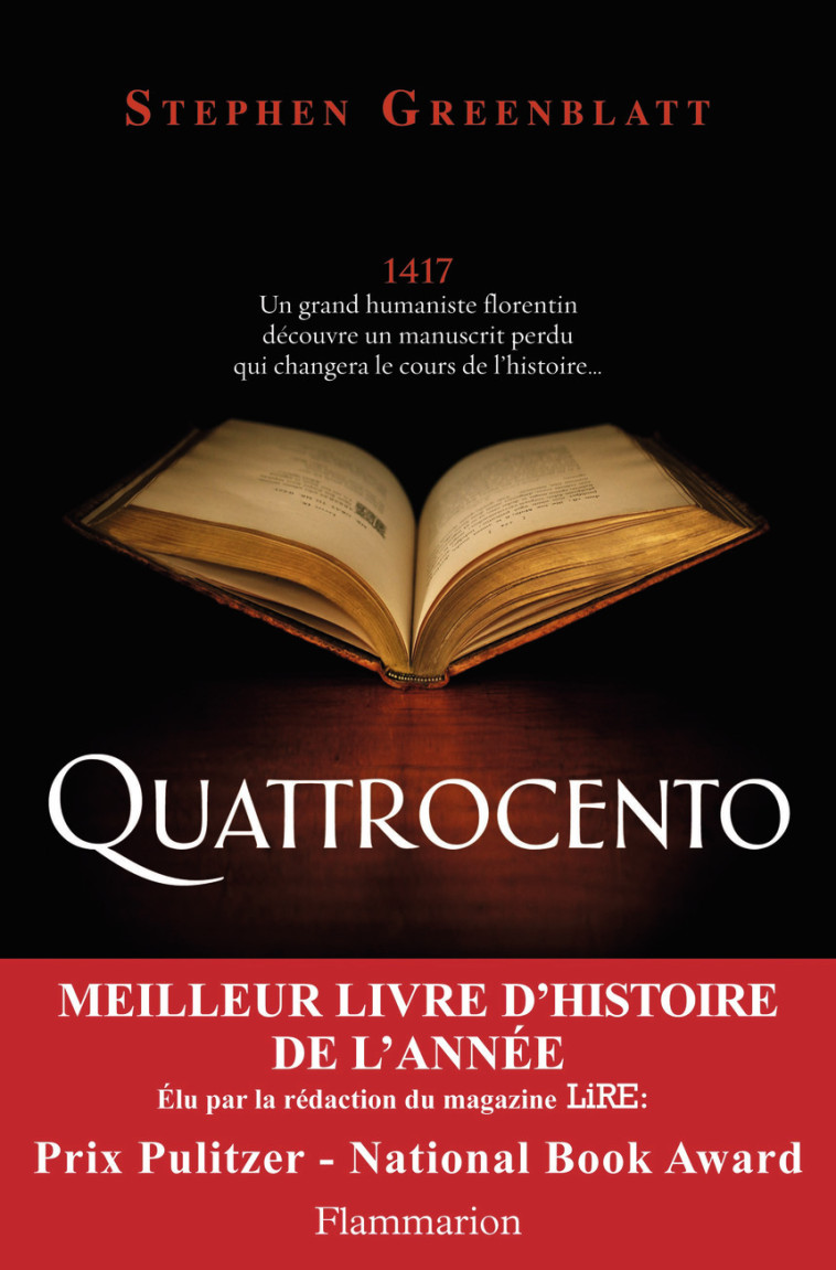 Quattrocento - Stephen Greenblatt, Cécile Arnaud - FLAMMARION