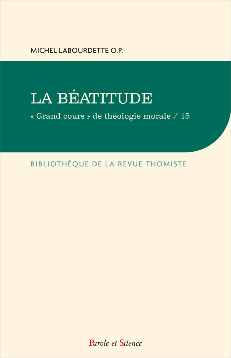 LA BEATITUDE - Michel Labourdette - PAROLE SILENCE