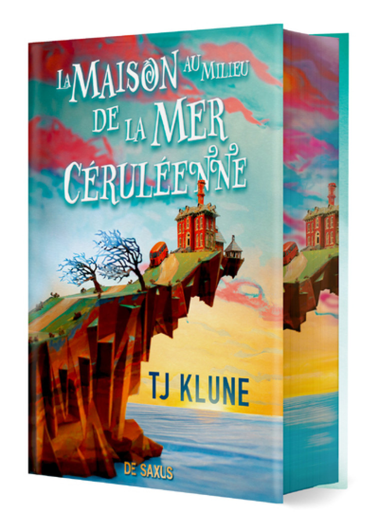 La Maison au milieu de la Mer céruléenne (relié collector) - Nouvelle Edition - Tj Klune, Cécile Tasson - DE SAXUS