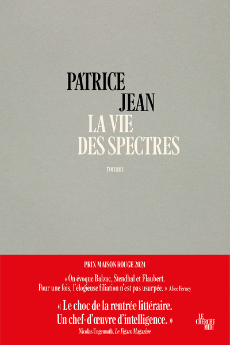 La vie des spectres - Patrice Jean - CHERCHE MIDI