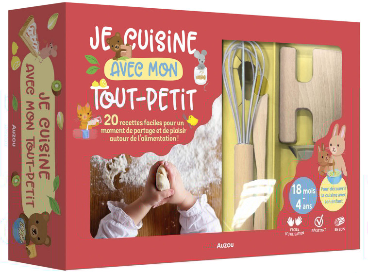 JE CUISINE AVEC MON TOUT-PETIT - Olivia Beziat, Marie RUFFIER BOURDET, Kathryn Selbert, Olivia Beziat, Marie RUFFIER BOURDET, Kathryn Selbert - AUZOU