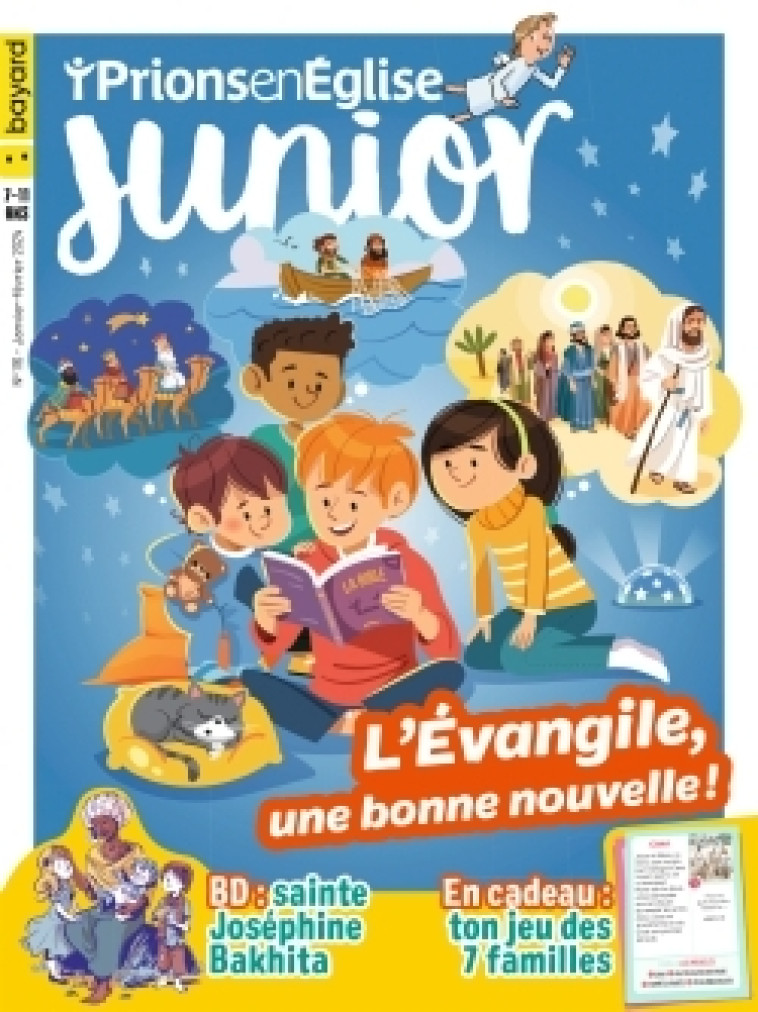 Prions Junior - janvier 2025 N° 122 -  ,   - BAYARD PRESSE