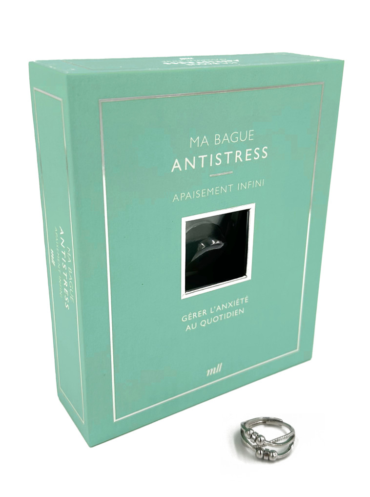 Ma bague antistress - Apaisement infini (coffret) -  Collectif - MERCILESLIVRES