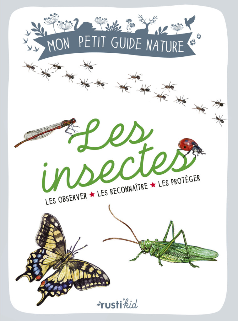 Les insectes - Xavier Japiot, Maud Bihan - RUSTI KID