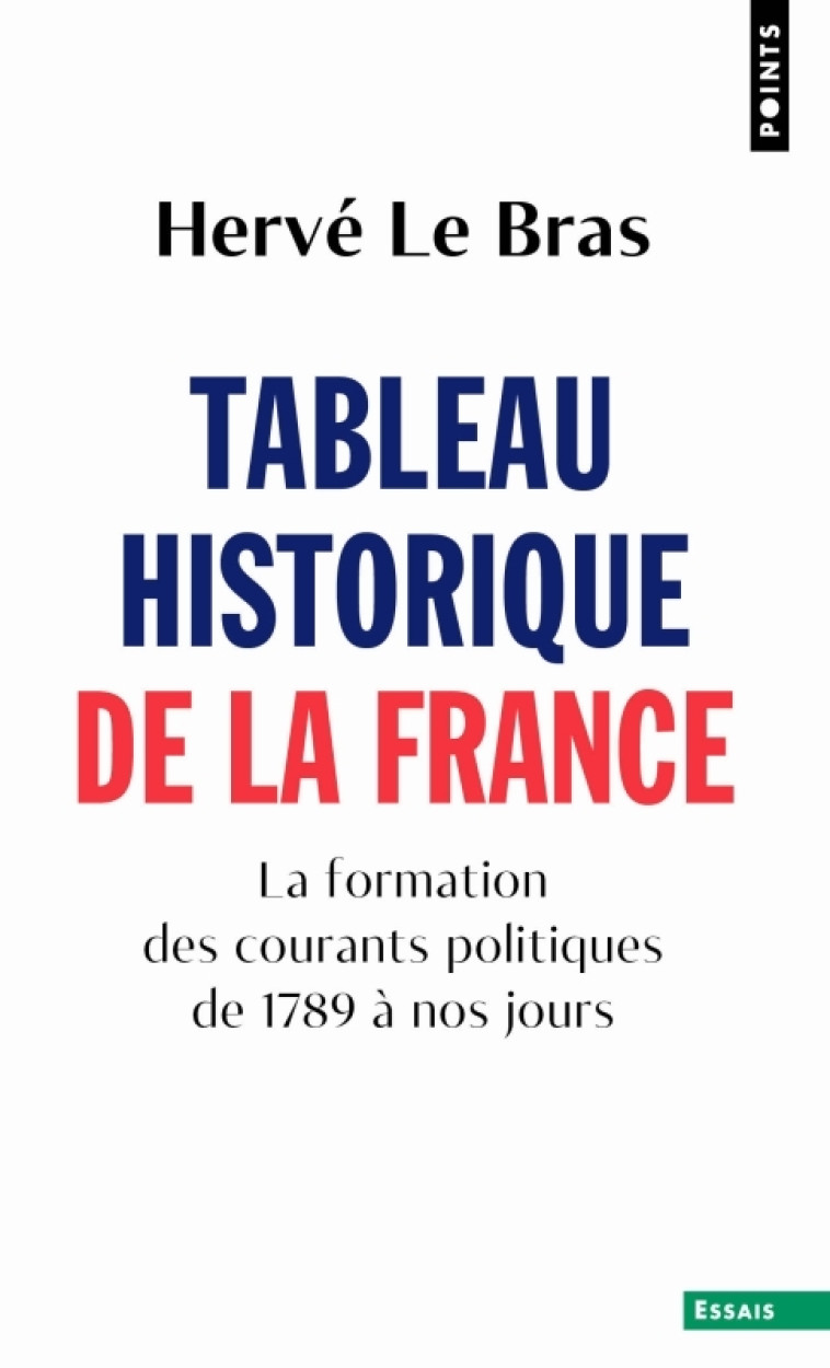 Tableau historique de la France - Hervé Le Bras - POINTS