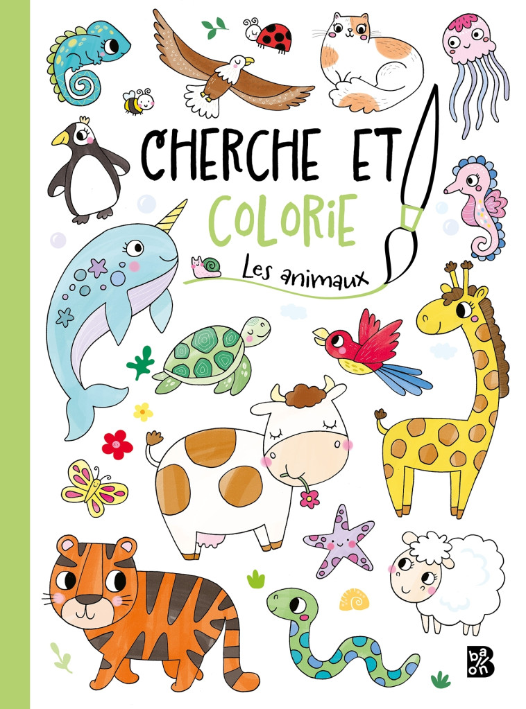 Cherche et colorie - Les animaux - XXX - BALLON