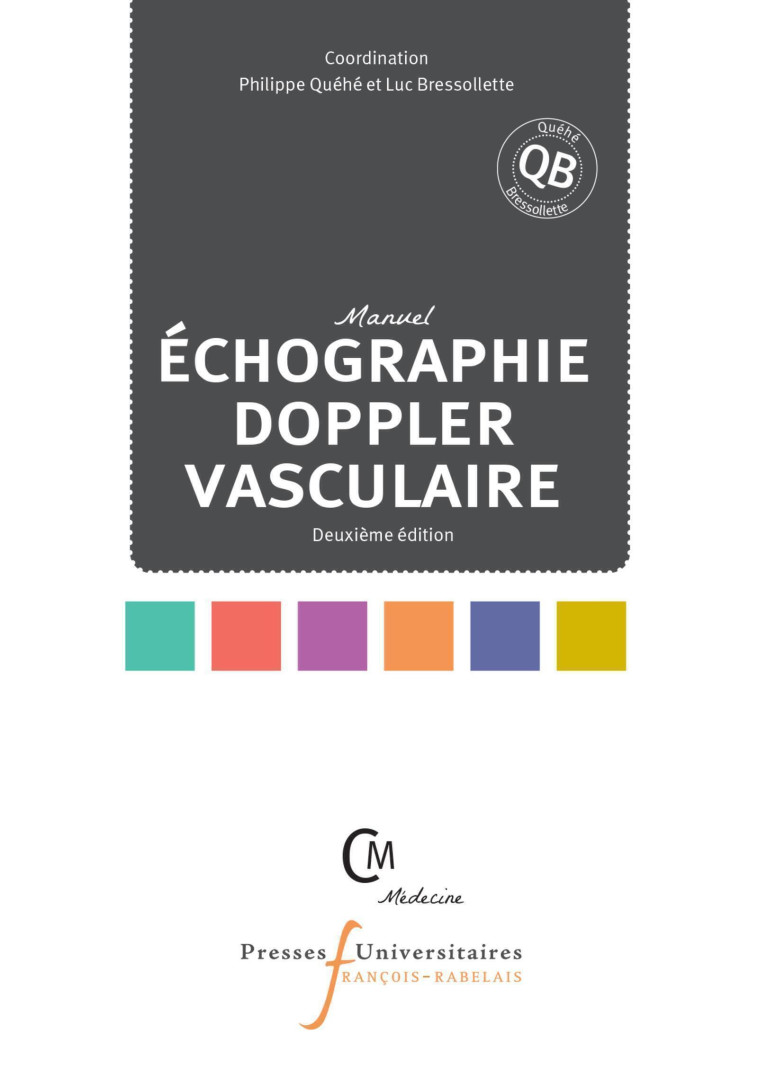 Échographie doppler vasculaire - Philippe Quéhé, Luc Bressollette - RABELAIS