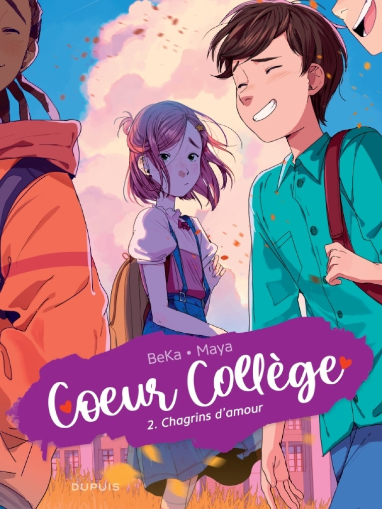 Coeur Collège - Tome 2 - Chagrins d'amour - Beka Beka, Maya Maya - DUPUIS