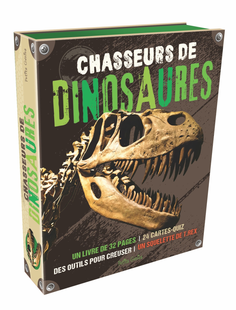 Chasseurs de dinosaures - Claire Chabot, Maud Brougere - PETITS GENIES