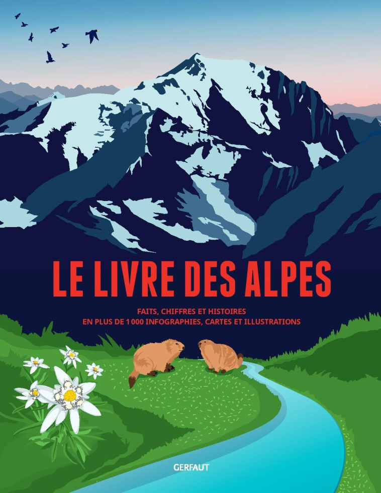 Le livre des Alpes -  Collectif - GERFAUT