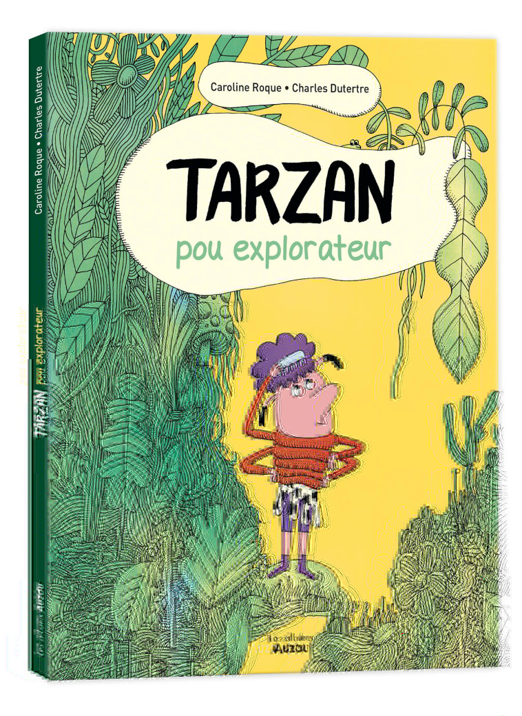 TARZAN, POU EXPLORATEUR - Charles Dutertre - AUZOU