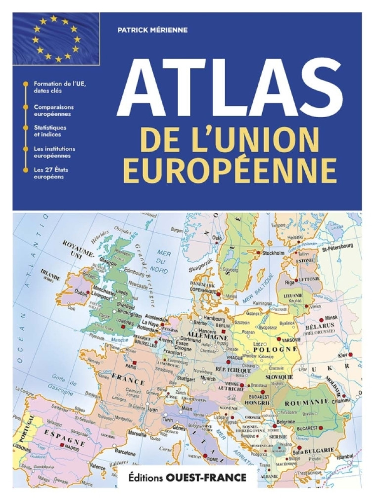 Atlas de l'union européenne - Patrick Mérienne - OUEST FRANCE