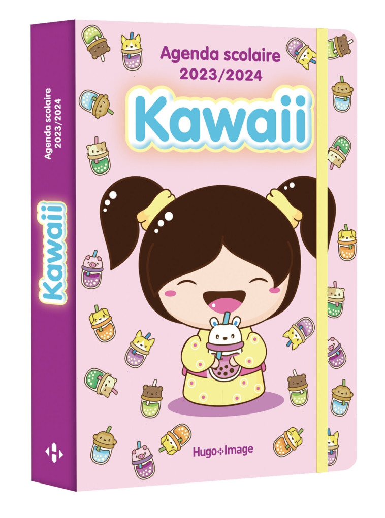 Agenda scolaire kawai 2023 - 2024 -   - HUGO IMAGE