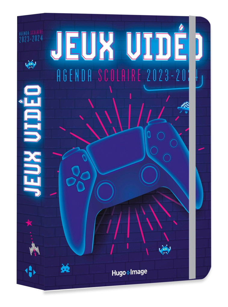 Agenda scolaire jeux vidéo 2023 - 2024 -   - HUGO IMAGE