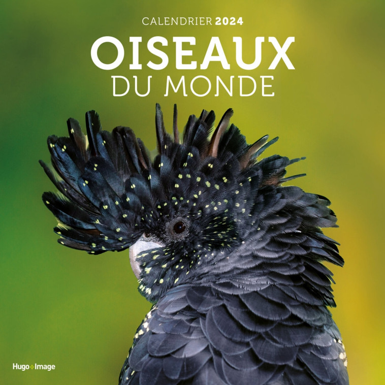 Calendrier mural oiseaux du monde 2024 -   - HUGO IMAGE