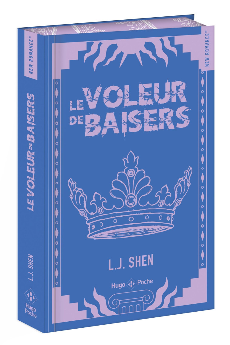 Le voleur de baisers - poche relié jaspage - L.J. Shen - HUGO POCHE