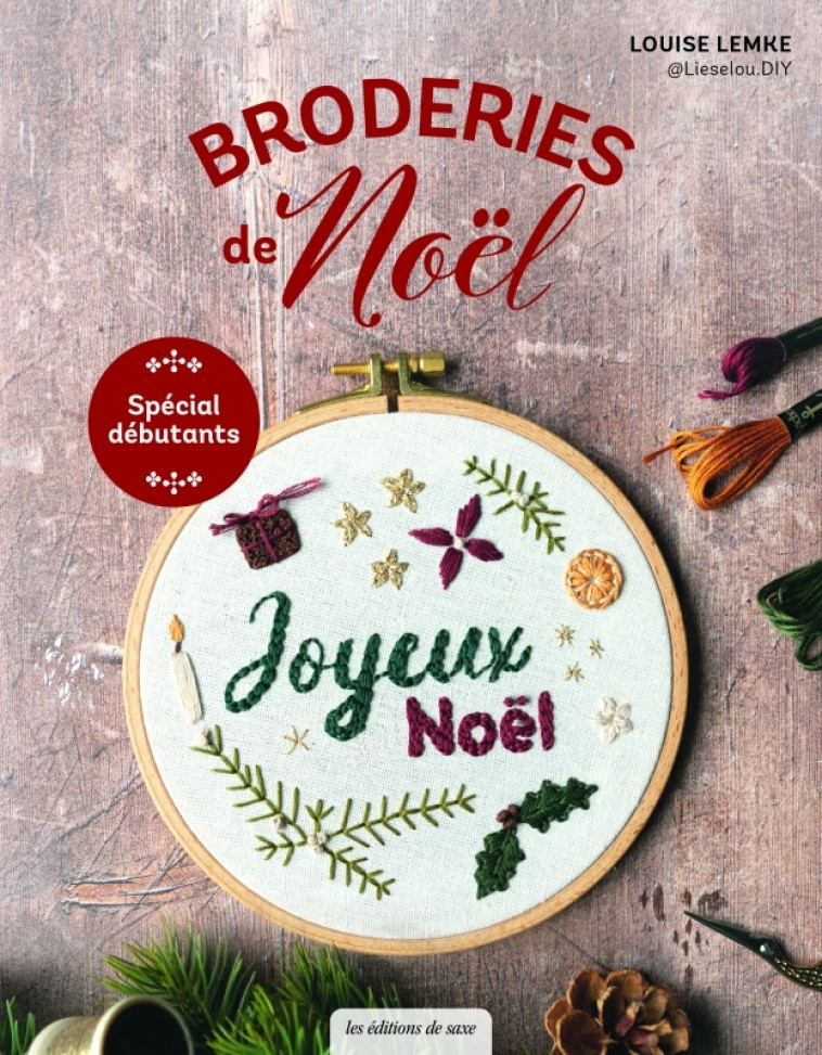 Broderies de  Noël - Louise Lemke - DE SAXE