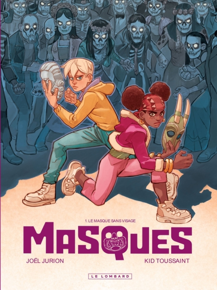 Masques - Tome 1 - Le Masque sans visage - Kid Toussaint Kid Toussaint, JURION Joël JURION Joël,  Kid Toussaint,  JURION Joël - LOMBARD