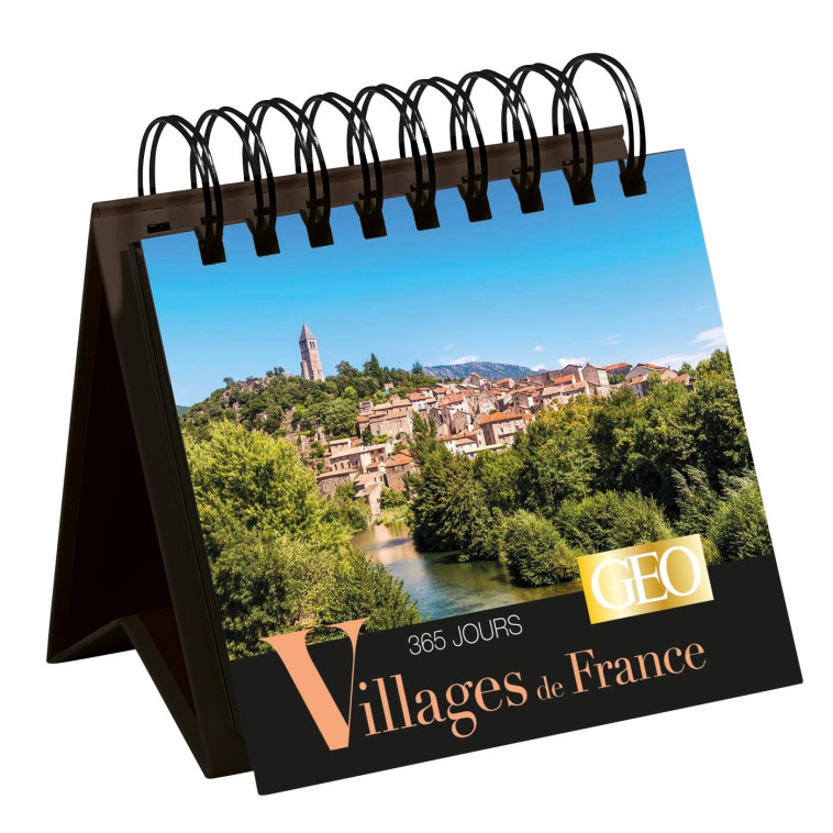 365 jours Villages de France - calendrier Géo -  PLAYBAC EDITIONS - PLAY BAC