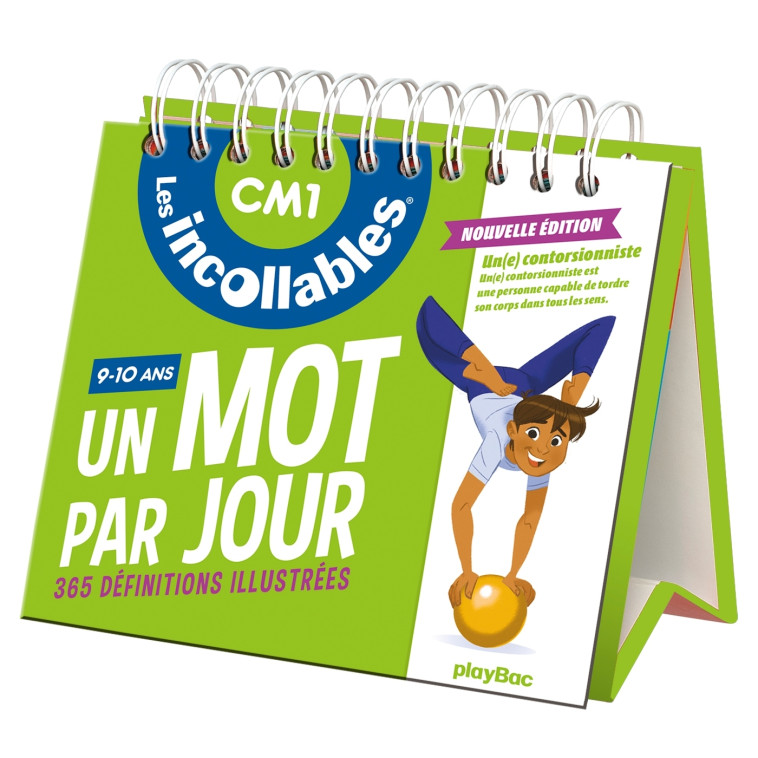 Les incollables - Un mot par jour - CM1 9/10 ans - Édition 2021 - XXX - PLAY BAC