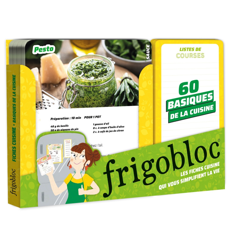 Frigobloc - 60 basiques de la cuisine - XXX - PLAY BAC