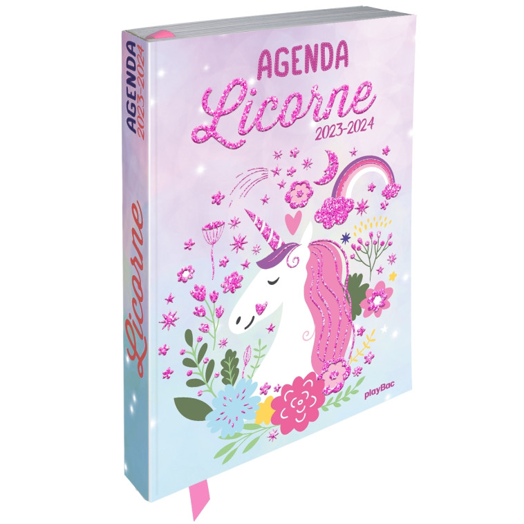 AGENDA SCOLAIRE LICORNES 2023-2024 - XXX - PLAY BAC