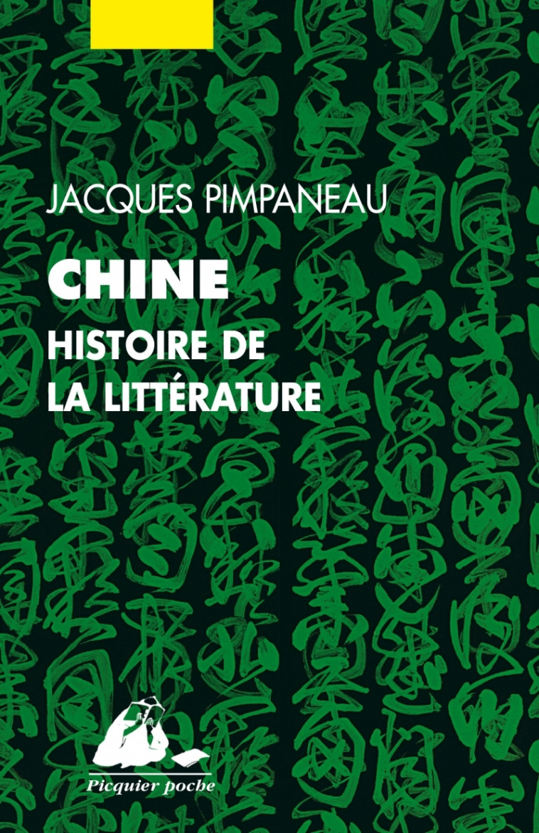 CHINE, HISTOIRE DE LA LITTERATURE - Jacques Pimpaneau - PICQUIER