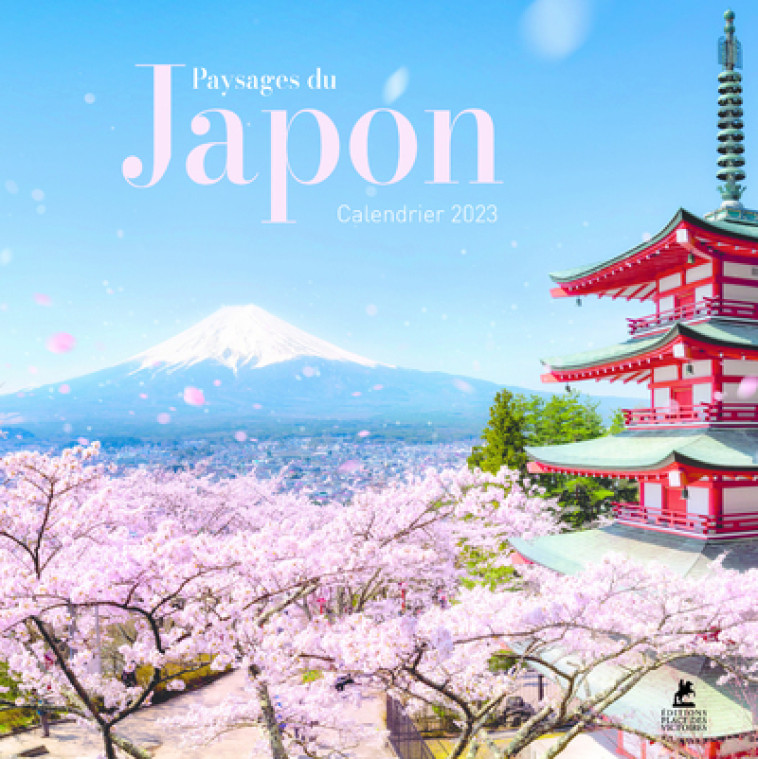 Paysages du Japon - Calendrier 2023 - Collectif Collectif - PLACE VICTOIRES