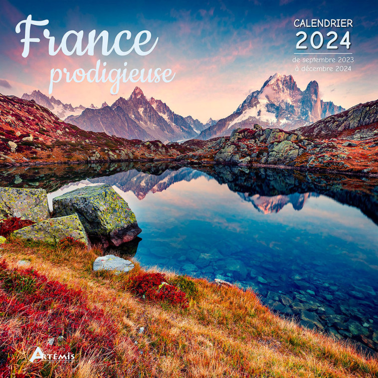 Calendrier France prodigieuse 2024 -  Collectif - ARTEMIS