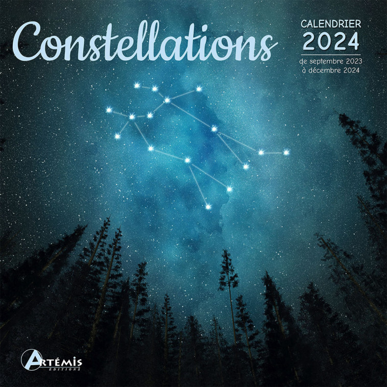 Calendrier Constellations 2024 -  Collectif - ARTEMIS