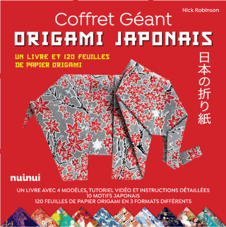 Coffret Géant Origami japonais - Nick Robinson, Araldo De Luca - NUINUI