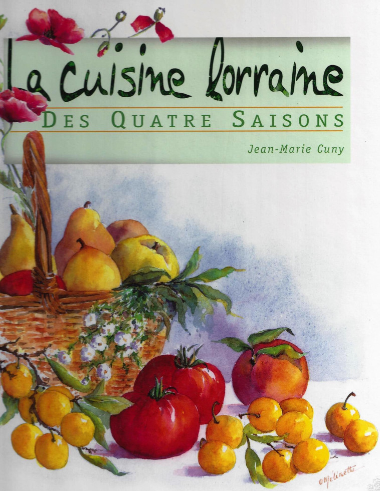 CUISINE LORRAINE DES 4 SAISONS - JM CUNY - GENS LORRAINE